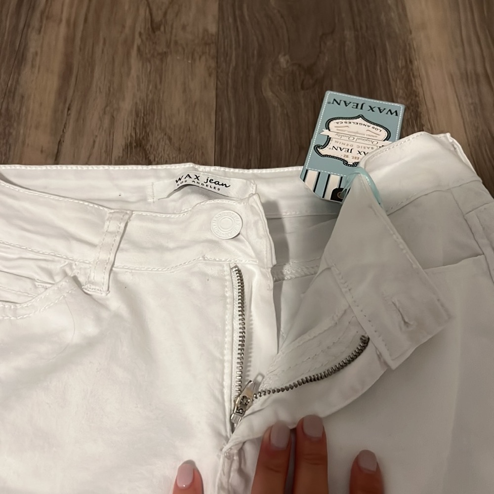 White Ripped Jeans - Picture 4 of 11
